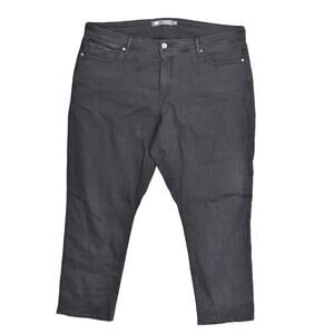 Levi's Black Skinny Jeans 24W Plus Cotton Blend 512 Skinny Perfectly Shaping